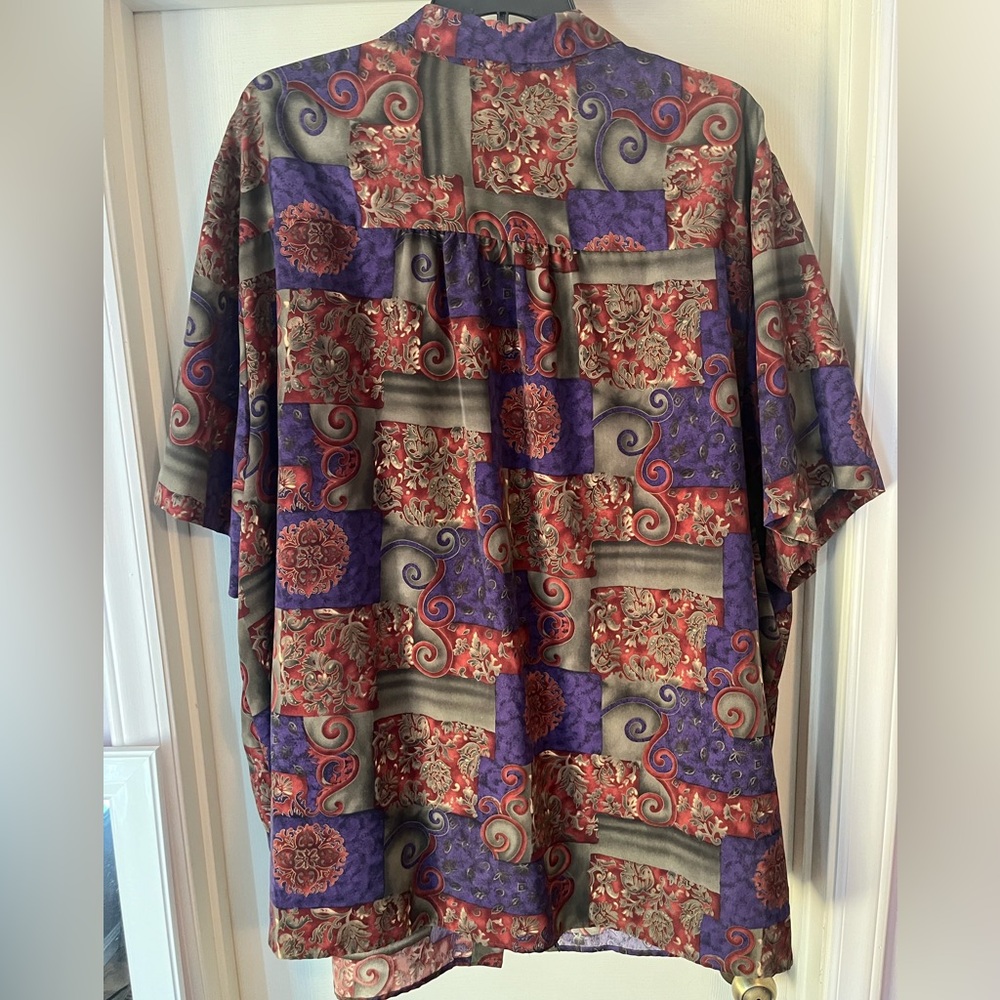 Vintage Plus Size 6X Button Down Shirt/Blouse
